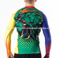 rashguard à manches longues pour hommes et femmes super man